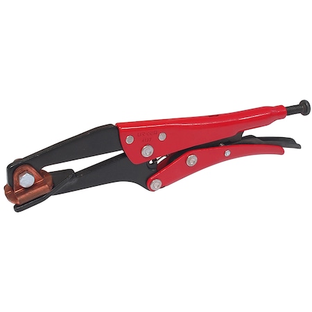 Urrea Heavy duty For plug welding locking plier 9-1/2" 4137